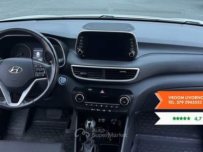 Hyundai Tucson Tucson 1.6 CRDi 136CV 48V DCT Exellence Bianco usata Livorno
