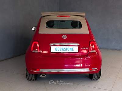 Fiat 500C 500C - 1.0 Hybrid 70cv - Dolcevita Rosso usata Robecco sul Naviglio