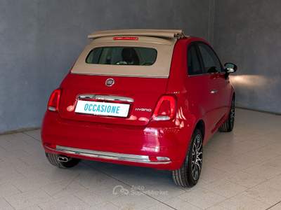 Fiat 500C 500C - 1.0 Hybrid 70cv - Dolcevita Rosso usata Robecco sul Naviglio