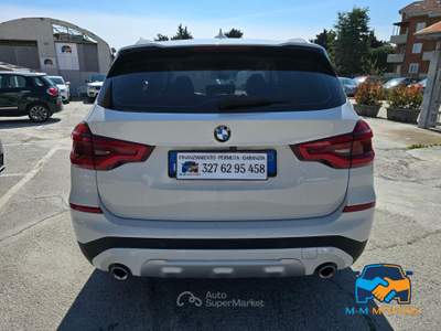 BMW X3 xdrive20d xLine 190cv auto my19 Bianco usata Civitanova Marche