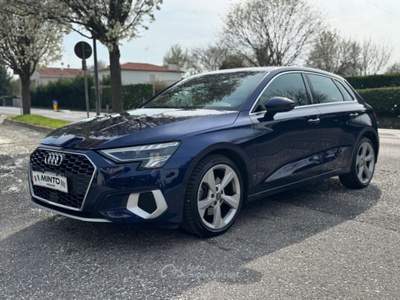 Audi A3 SPB 35 TDI S tronic Sport Blu/Azzurro usata Mirano
