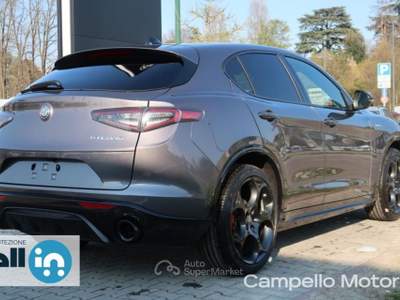 Alfa Romeo Stelvio Stelvio 2.2 Turbo Diesel 210cv AT8 Q4 Veloce Grigio usata Venezia