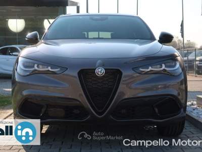 Alfa Romeo Stelvio Stelvio 2.2 Turbo Diesel 210cv AT8 Q4 Veloce Grigio usata Venezia