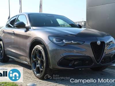 Alfa Romeo Stelvio Stelvio 2.2 Turbo Diesel 210cv AT8 Q4 Veloce Grigio usata Venezia