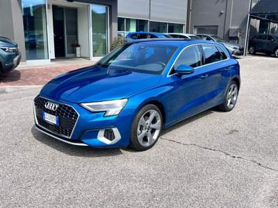 Audi A3 SPB 30 TDI S tronic Business Advanced Blu/Azzurro usata Pieve di Soligo