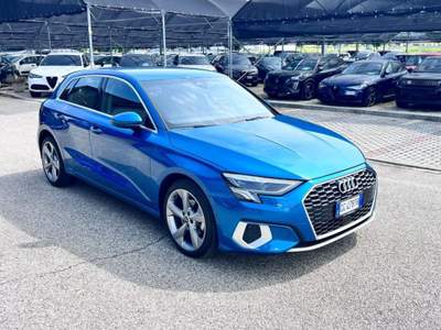 Audi A3 SPB 30 TDI S tronic Business Advanced Blu/Azzurro usata Pieve di Soligo