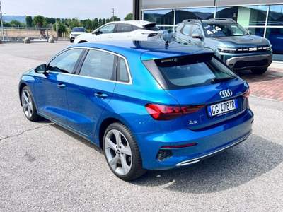 Audi A3 SPB 30 TDI S tronic Business Advanced Blu/Azzurro usata Pieve di Soligo