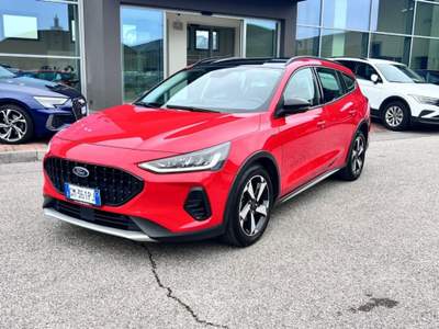 Ford Focus 1.0 EcoBoost Hybrid 125 CV SW Active / Tetto Nero Rosso usata Pieve di Soligo