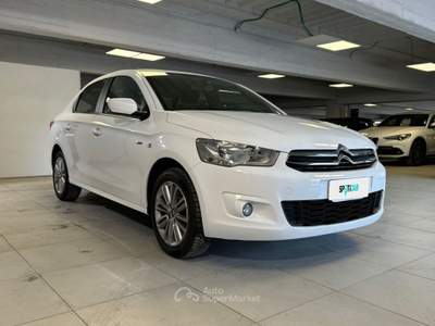 Citroen C-Elysée PureTech 82 Exclusive Bianco usata Milano