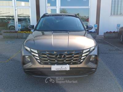 Hyundai Tucson 1.6 HEV 4wd 230cv Exellence Auto Marrone usata Veggiano