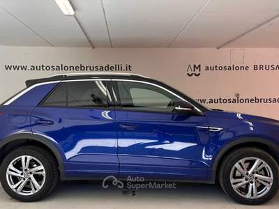 Volkswagen T-Roc 2.0 TDI SCR R-Line DSG Blu/Azzurro usata Galbiate