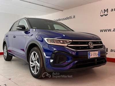 Volkswagen T-Roc 2.0 TDI SCR R-Line DSG Blu/Azzurro usata Galbiate