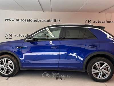 Volkswagen T-Roc 2.0 TDI SCR R-Line DSG Blu/Azzurro usata Galbiate