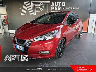 Nissan Micra Micra 1.5 dci Tekna 90cv Rosso usata Carrara