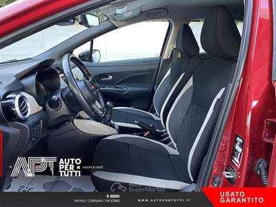 Nissan Micra Micra 1.5 dci Tekna 90cv Rosso usata Carrara