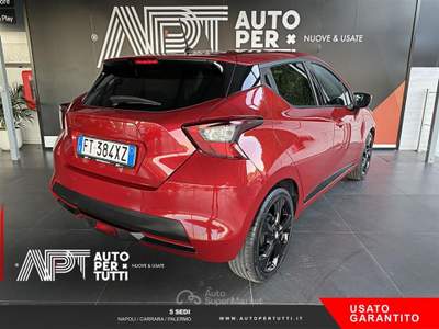 Nissan Micra Micra 1.5 dci Tekna 90cv Rosso usata Carrara