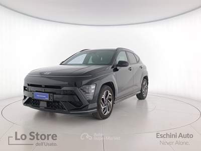 Hyundai Kona 1.0 t-gdi n line tech pack 2wd 120cv dct Nero usata Pisa