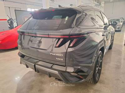 Hyundai Tucson 1.6 hev NLine 239cv KM ZERO PRONTA CONSEGNA Grigio usata Romano di Lombardia