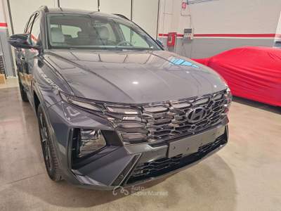 Hyundai Tucson 1.6 hev NLine 239cv KM ZERO PRONTA CONSEGNA Grigio usata Romano di Lombardia