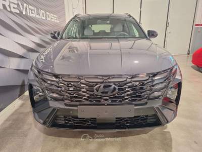 Hyundai Tucson 1.6 hev NLine 239cv KM ZERO PRONTA CONSEGNA Grigio usata Romano di Lombardia