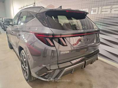 Hyundai Tucson 1.6 hev NLine 239cv KM ZERO PRONTA CONSEGNA Grigio usata Romano di Lombardia