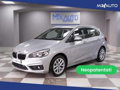 BMW Serie 2 Active Tourer 223d d Active Tourer Advantage Auto Argento usata Latina