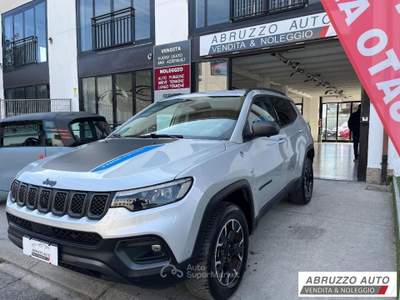 Jeep Compass 1.3 T4 240CV PHEV AT6 4xe Trail. Grigio usata Città Sant'Angelo