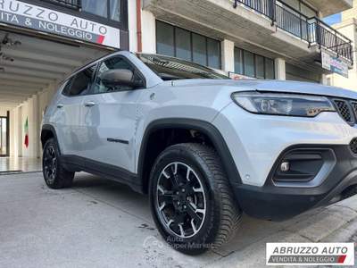 Jeep Compass 1.3 T4 240CV PHEV AT6 4xe Trail. Grigio usata Città Sant'Angelo