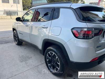 Jeep Compass 1.3 T4 240CV PHEV AT6 4xe Trail. Grigio usata Città Sant'Angelo