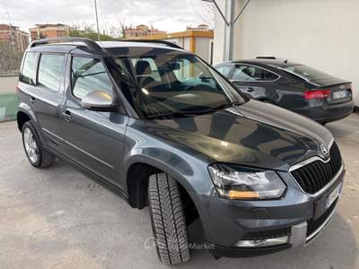 Skoda Yeti Outdoor 2.0 TDI CR 110 CV 4x4 Elegance Grigio usata ALTAMURA