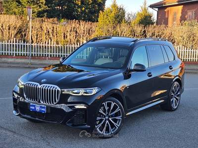 BMW X7 xDrive30d INDIVIDUAL COMPOSITION 6POSTI Nero usata Caresanablot