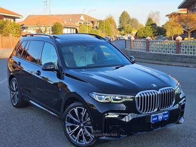 BMW X7 xDrive30d INDIVIDUAL COMPOSITION 6POSTI Nero usata Caresanablot