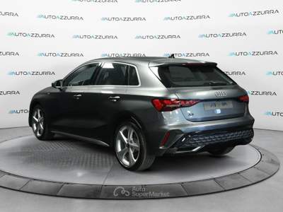 Audi A3 TDI 110 kW S tronic S line Edition *TETTO, 18", MATRIX, PROMO AZZURRA* Grigio usata Suzzara