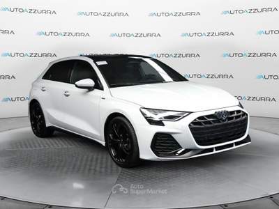 Audi A3 SPB 35 TFSI 150CV S line edition S-tronic *TETTO, 18", MATRIX, PROMO AZZURRA* Bianco usata Suzzara