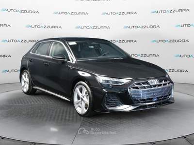 Audi A3 SPB 35 TFSI S line edition 150CV S-tronic *TETTO, 18", MATRIX, PROMO AZZURRA* Nero usata Suzzara