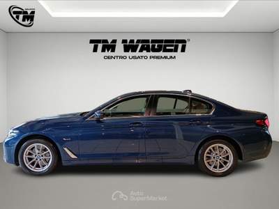 BMW Serie 5 530e  - 530e xdrive business Blu/Azzurro usata Firenze