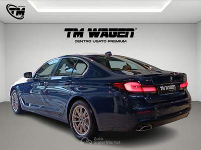 BMW Serie 5 530e  - 530e xdrive business Blu/Azzurro usata Firenze