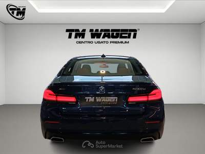 BMW Serie 5 530e  - 530e xdrive business Blu/Azzurro usata Firenze