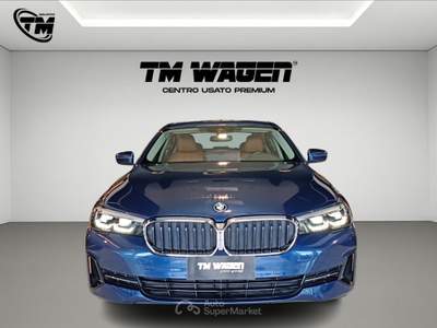 BMW Serie 5 530e  - 530e xdrive business Blu/Azzurro usata Firenze