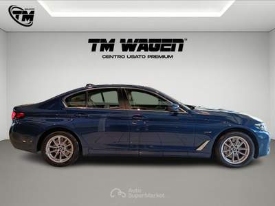 BMW Serie 5 530e  - 530e xdrive business Blu/Azzurro usata Firenze
