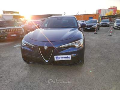 Alfa Romeo Stelvio ALFA ROMEO STELVIO 2.2 TURBO DIESEL 190 CV BUSINESS AT8 Q4 Blu/Azzurro usata Pontecagnano Faiano