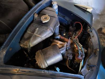 Fiat 500C Belvedere Blu/Azzurro usata Casteggio