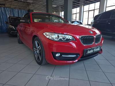 BMW Serie 2 220i 220 220i Cabrio Sport Rosso usata Cernusco sul Naviglio