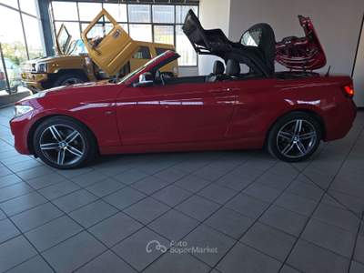 BMW Serie 2 220i 220 220i Cabrio Sport Rosso usata Cernusco sul Naviglio