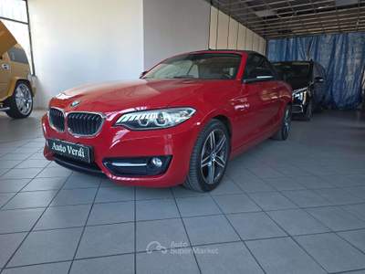BMW Serie 2 220i 220 220i Cabrio Sport Rosso usata Cernusco sul Naviglio