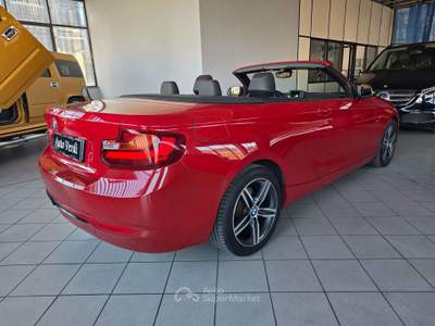 BMW Serie 2 220i 220 220i Cabrio Sport Rosso usata Cernusco sul Naviglio