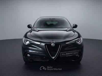 Alfa Romeo Stelvio 2.2 Turbodiesel 210 CV AT8 Q4 Super Pack Veloce Nero usata Castello di Godego