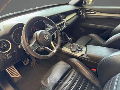 Alfa Romeo Stelvio 2.2 Turbodiesel 210 CV AT8 Q4 Super Pack Veloce Nero usata Castello di Godego