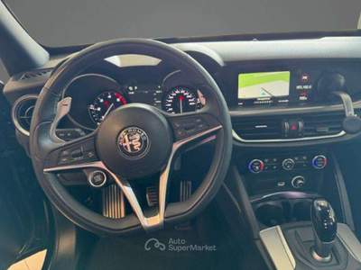Alfa Romeo Stelvio 2.2 Turbodiesel 210 CV AT8 Q4 Super Pack Veloce Nero usata Castello di Godego
