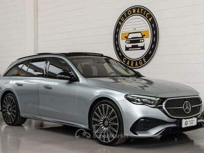 Mercedes-Benz Classe E d 4Matic AMG Premium Plus IVA GANCIO TETTO Argento usata San Zeno Naviglio